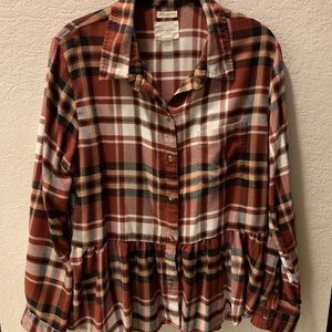 American Eagle plaid shirt